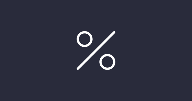Percent symbol